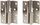 Шарка за врата Metal HINGE DOOR100X75X2.5, 100x75x2.5 mm, мат никел
