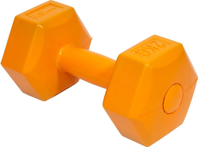 Set pesha dore EB Fit Dumbbells 1027029, 2 x 2 kg, bituminoze, të zeza