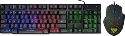 Set tastierë dhe maus gaming Tracer GameZone Stir Rev.2, USB, 1600 DPI, i zi