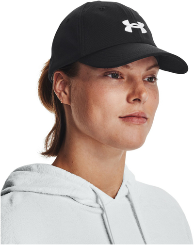 Kapelë bejsbolli Under Armour Blitzing Adj W 1376705 001, poliester, e zezë