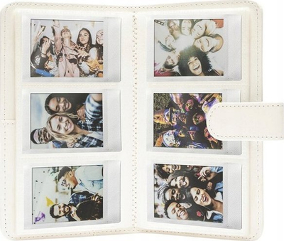 Album fotografish Fujifilm Instax Mini 12, 108 foto, Clay i bardhë