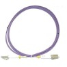 Kabllo optike XtendLan FO patch LC-SC, 1m, OM4 duplex, lejla