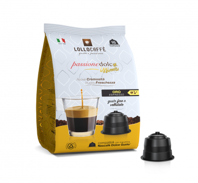 Lollo® espresso Oro kompatibile me Dolce Gusto® (16 kapsula)