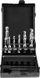 Set matrapikësh me fije Yato YT-44849, M3-M10, 7 copë, me mbajtës HEX 1/4"