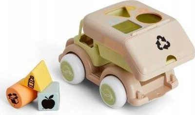 Lodër kamion plehrash Viking Toys Ecoline Jumbo, plastikë e ricikluar, pistachio