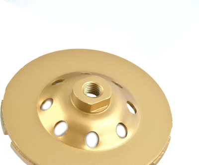 Дијамантски диск за брусење GEKO DOUBLE 125mm, M14, за бетон