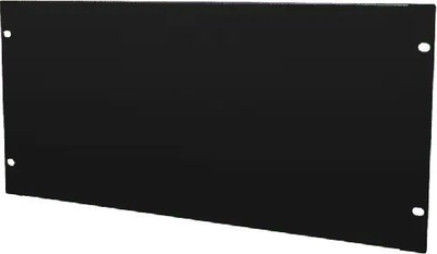 Panel i verbër për kabinet 19" BSF Series, çelik 1.5mm, i zi