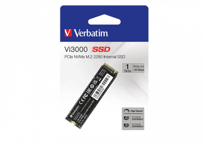 SSD M.2 Verbatim Vi3000, 1TB, PCIe NVMe