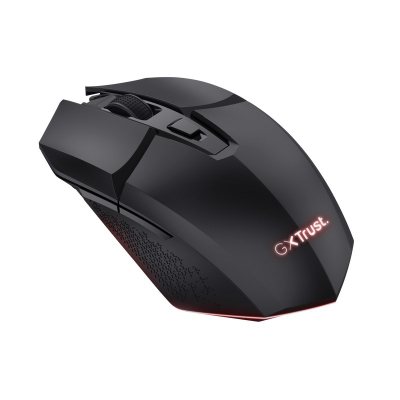 Mouse gaming Trust GXT110 Felox, wireless, 4800 DPI, LED shumëngjyrësh, i zi