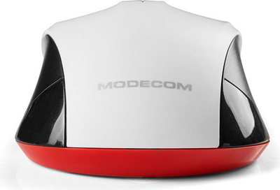 Глушец Modecom M-MC-00M9.1-200, со кабел, USB, бело и црна