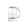 Vlores elektrik Heinner HEK-2200GWH, 1.7L, 2200W, qelq transparent i bardhë