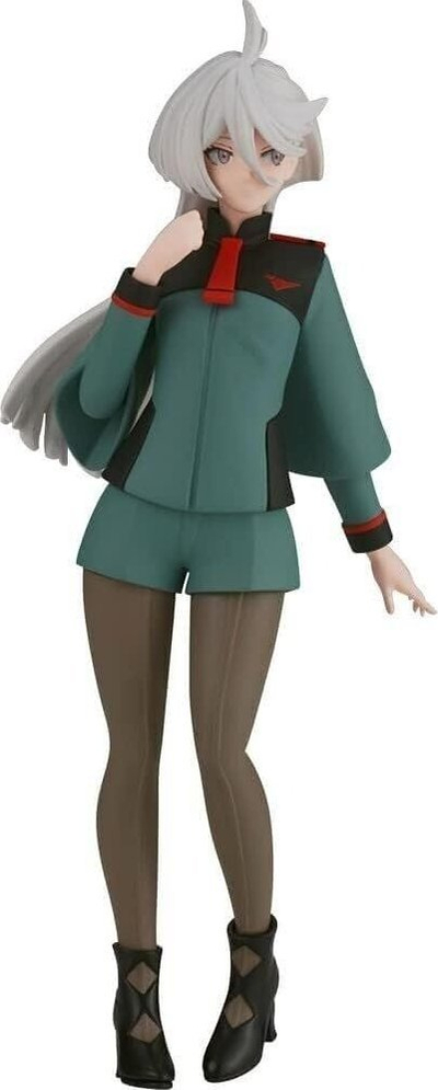 Figurë Banpresto Miorine Rembran, Mobile Suit Gundam The Witch from Mercury, 17cm, jeshile
