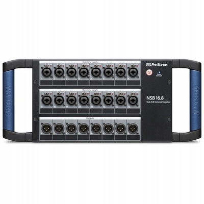 Stagebox audio PreSonus NSB 8.8, 8 hyrje mic line, 8 dalje, e zezë
