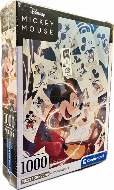 Puzzle Clementoni Compact Mickey Mouse Celebration, 1000 pjesë, 50x70cm, shumëngjyrësh