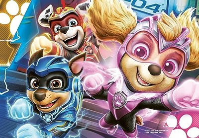 Puzzle Ravensburger Paw Patrol The Mighty Movie, 2x12 copa, për kalamaj 3+