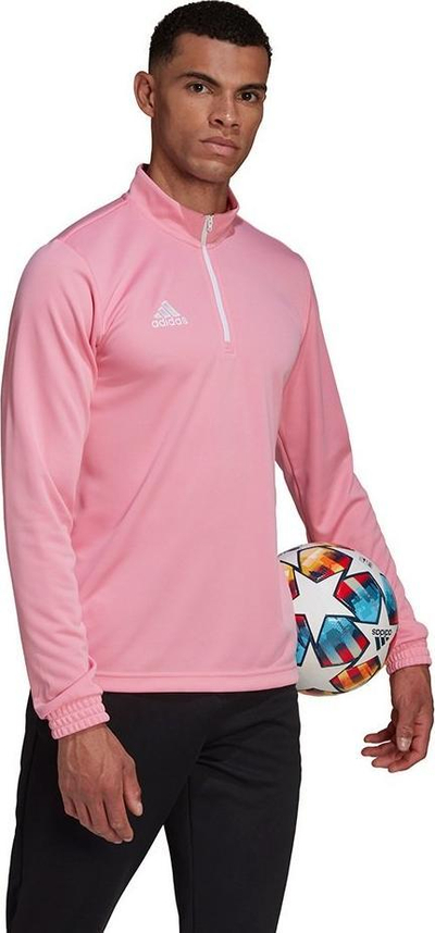 Bluzë trajnimi Adidas Entrada 22 M HC5048, Aeroready, me mëngë të gjata, rozë