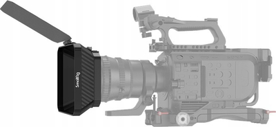 Matte box SmallRig Lightweight, për lente 67‑114mm, me flag, i zi