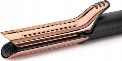 Figaro për kaçurrela BaByliss Curl Styler Lustre C115E, pllakë qeramike, i zi me rozë