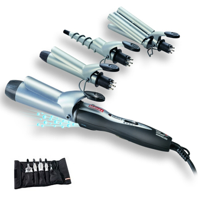 Set për rregullimin e flokëve 4 në 1 Valera Multi-Professional Ionic Styling Set 640.01