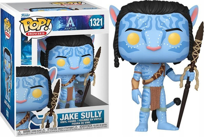Figurinë Funko Pop Avatar Jake Sully 1321, vinyl, 10cm, blu