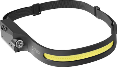 Dritë koke Savio SAVFL-02, LED, IPX4, e zezë
