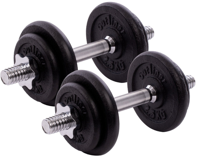 Set peshash Outliner, 2 x 10 kg, gize, i zi