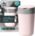 Koshi për pelena Tommee Tippee Twist & Click, sistem antibakterial, kapacitet i madh, rozë