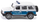 Maket makine Siku Mercedes-AMG G65 Federal Police, 1:50, metal, bardh e kaltër