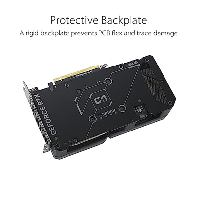 Kartë grafike ASUS Dual GeForce RTX 4060 OC, 8GB GDDR6, 2.5 slot, e zezë