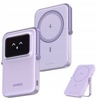 Power bank magnetik Ugreen Mag, 5000mAh, pa kabllo, lejla