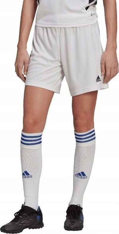 Shorce sportive adidas Entrada 22 W HI0001, goca, Aeroready, të bardha
