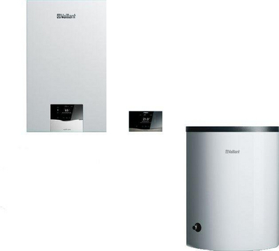 Bojler Vaillant VC 20CS/1-5 ecoTEC, VIH R 200/6B, 25 kW, 230 V, 144 l, i bardhë