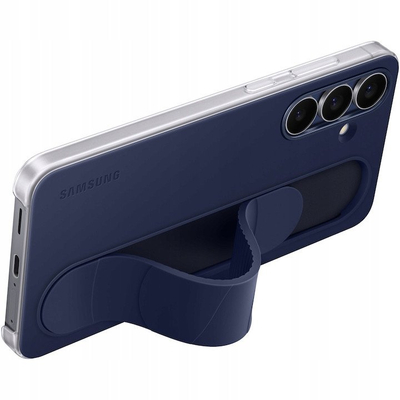 Mbulesë telefoni Samsung Standing Grip Case për Galaxy S25 FE, me kllapë për me e mbajt në këmbë, Mystic Blue