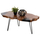 Tavolinë për kafe Glaze druri teak (HM9750), zezë