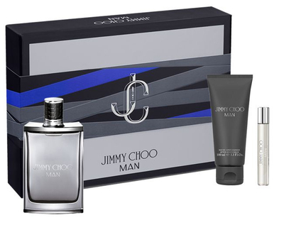 Set dhuratë JIMMY CHOO Man - Eau de Toilette 100 ml + xhel dushi 100 ml + Eau de Toilette 7.5 ml