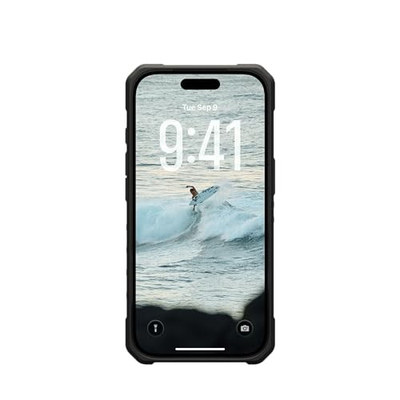 Maskë telefoni UAG Pathfinder për iPhone 17 Pro, shkon me MagSafe, e fortë si për ushtri, blu Cloud