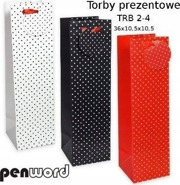 Qese dhurate për shishe Incood Gift Bag, 10.5x33cm, me figura vere, shumëngjyrëshe