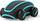 Set modelues Hey Clay Cyber Car, 70g, lodër makine, blu