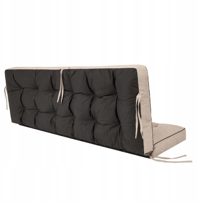 Jastëk luhatëse kopshti Universal, 150 cm, për 3 persona, bezhë