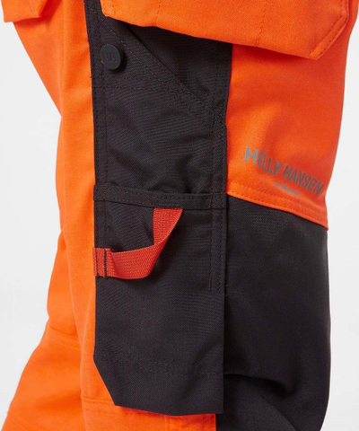 Pantallona pune Helly Hansen BIB CONS ALNA 2.0, me përparëse, reflektuese, gri