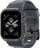 Kornizë me rrip Spigen Rugged Armor Pro për Apple Watch 44mm 45mm, seri 4 gjer në 9, gri e errët