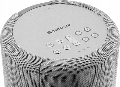 Boks wireless Audio Pro A10 MKII, multi-room, Bluetooth WiFi, gri e çelët