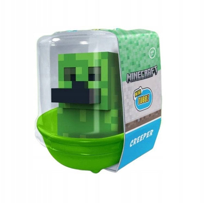 Колекционерска фигура Minecraft Mini TUBBZ Creeper Duck, мини, шаренолика