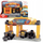 Set lojërash ndërtimi Dickie Micro Construction Station, me drita dhe zë, me 3 vetura Volvo