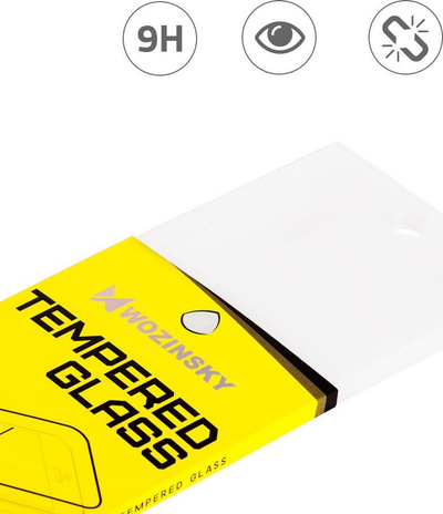 Xham mbrojtës Full Tempered Glass me kornizë për iPhone 6 7 8 SE 2020, 9H, pamje shumë e pastër
