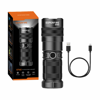 Fener Superfire GT60 - 2600 lm, 2 moda, USB-C