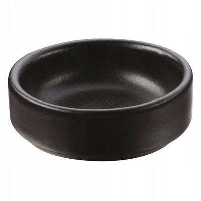 Pjatë ramekin Revol Les Essentiels, 20 ml, porcelan, e zezë