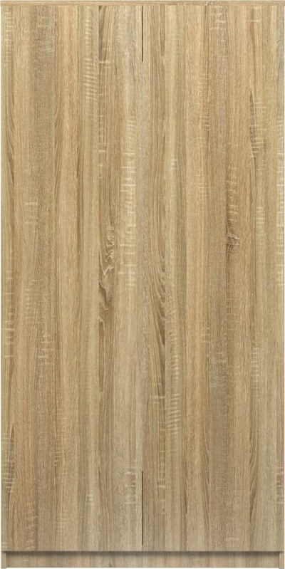 Dolap Topeshop WARDROBE SD-90, me 2 dyer, 7 rafte, ngjyrë Sonoma Oak