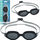 Syze noti Bestway Hydro Swim Accelera 21077, lente polikarbonati UV, anti-fog, të zeza