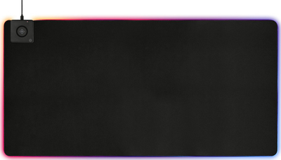 Mousepad gaming Deltaco DMP330, XXL, RGB, karikim wireless 10W, i zi